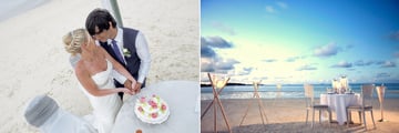 Weddings and romantic dining at LUX Belle Mare 