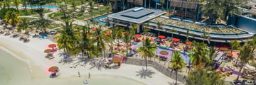 LUX* Grand Baie aerial
