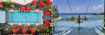 LUX* Grand Baie pools