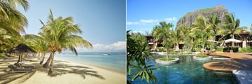 LUX Le Morne, Beach and Ilot Pool