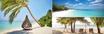 Beach at LUX South Ari Atoll 