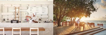 LUX South Ari Atoll, Cafe Lux and Allegria