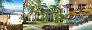 Lux St Gilles, Beach, Accommodation Buildings, Lobby, Aerial View of Resort Pool and Drinks on the Beach at Sunset