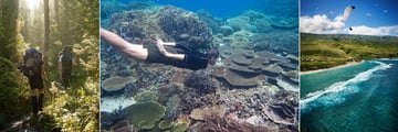 Lux St Gilles, Hiking, Snorkeling and Paragliding