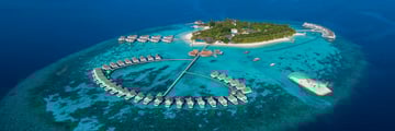 Machchafushi Island Resort & Spa Maldives aerial view