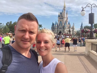Rebecca & Jonathan at Magic Kingdom