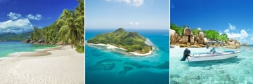 Mahe Beach, Saint Anne Marine Park & Coco Island