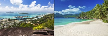 Seychelles landscapes