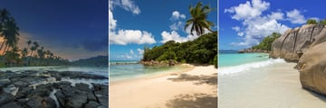 Mahe, La Digue & Praslin landscapes