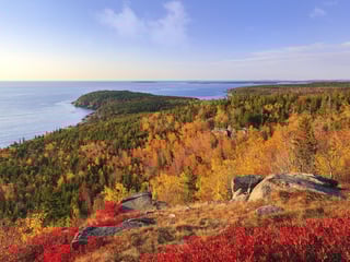 Maine in the fall