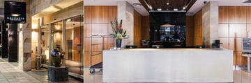 Majestic Roof Garden Hotel, Exterior and Front Desk