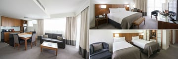 Majestic Roof Garden Hotel, Majestic Suite Kitchen, Majestic Classic and Majestic Twin Superior Bedrooms