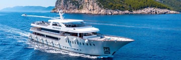MS Mama Marija II at sea
