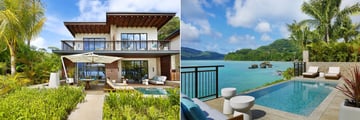 Bay House Three Bedroom Pool Villa and Ocean House at Mango House