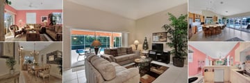 Marco Island Area Gulf Coast Homes, Living Room, Living Room, Kitchen, Kitchen and Dining Area 