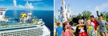 Royal Caribbean Mariner of the Seas and Walt Disney World Resort