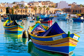 Marsaxlokk fishing village, Malta