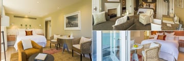 Matakauri Lodge, Suite Lodge Bedroom, Owner's Lodge Bedroom and Lodge Bedroom