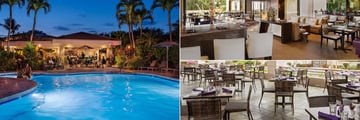  Maui Coast Hotel, Pool Dining, Restaurant Lounge and Restaurant Patio 
