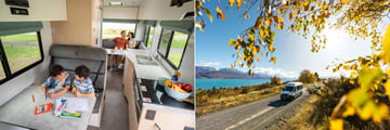Family time in maui River motorhome, and scenic views from maui Ultima