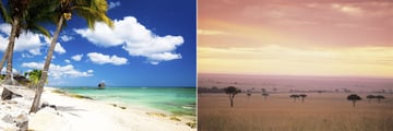 Mauritius Beach & Masai Mara National Park
