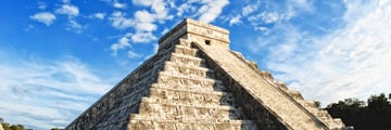 Mayan pyramid in Mexico