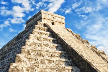 Mayan pyramid in Mexico