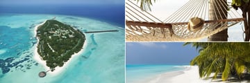 Meeru Island Resort & Spa, Aerial View and Beach