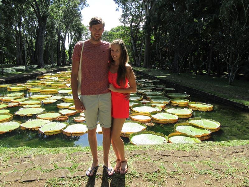 Megan & David in Mauritius