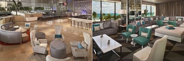 Main Lobby and The Level Lounge at Melia Nassau Beach All Inclusive
