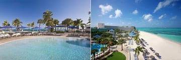 The Pool and Beach at Melia Nassau Beach All Inclusive