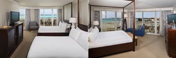Twin Grand Suite and Double Grand Suite Rooms at Melia Nassau Beach All Inclusive