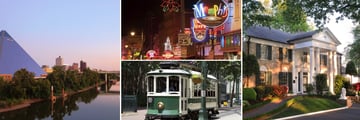 Memphis Downtown, Beale Street & Graceland