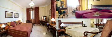 Superior Room, Standard Twin Room and Standard Double at Hotel Sevilla Havana