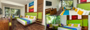 Mermaid Hotel & Club, Kalutara, (clockwise from left): Premium Sea View Room, Superior Room and Sea View Room