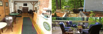 Merrill Farm Inn & Resort, Breakfast Room, The Barn Restaurant Terrace and Views
