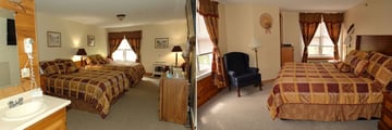 Merrill Farm Inn & Resort, Two Queen Beds Room and One King Bed Room