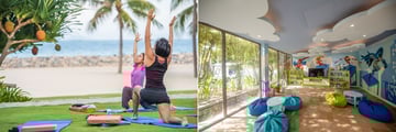Yoga classes and kid's club at Mia Resort, Nha Trang