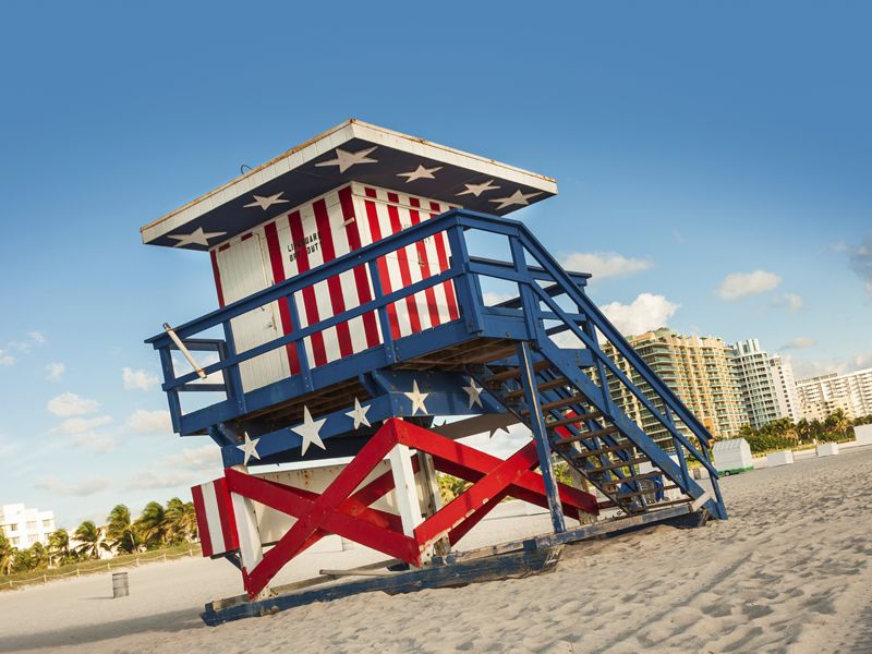 Miami lifeguard station