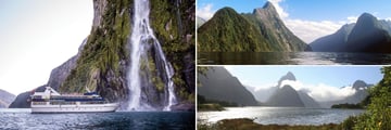 Milford Sound Cruise & Mitre Peak, South Island