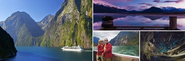 Milford Sound, Lake Wakatipu & Glow Worm Caves