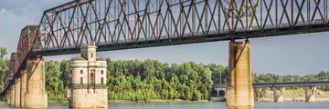 Mississippi River bridge
