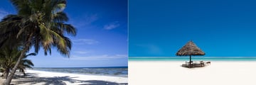 Mombasa and Zanzibar beaches
