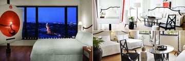 Standard Room, Studio Suite and Studio Double-Double at Mondrian