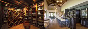 Mont Rochelle Hotel, Wine Cellar and Bar