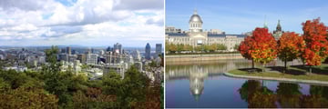 Scenery in Montreal, Quebec