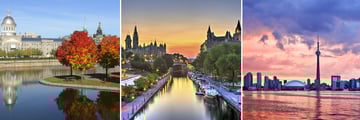 Montreal, Ottawa & Toronto