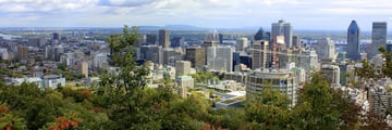 Montreal skyline, Quebec