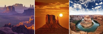 Monument Valley & Lake Powell landscapes