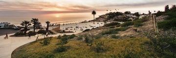 Moonlight Beach in San Diego